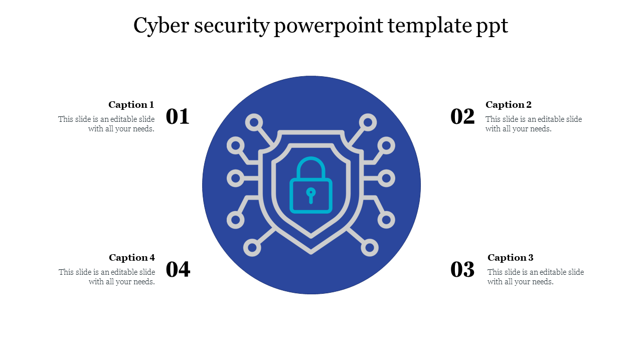 Innovative Cyber Security PowerPoint Template PPT